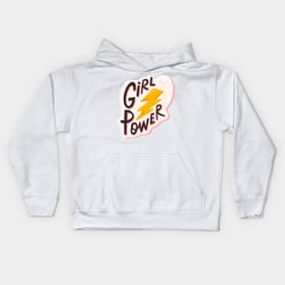 Girls Have the Power to Change the World Kids Hoodie